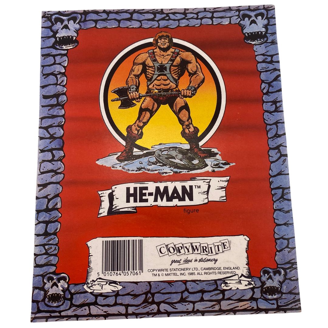Masters Of The Universe He-Man exercise book 1985 by Copywrite