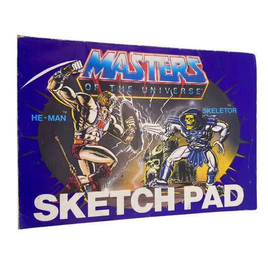 Masters Of The Universe He-Man sketch pad vintage by HCF
