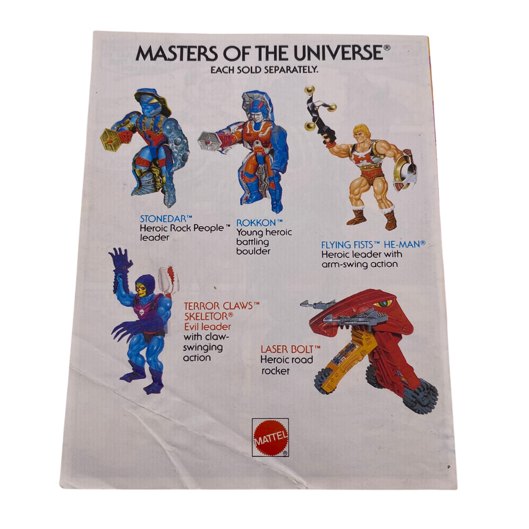 He-Man Masters Of The Universe vintage Rock People To The Rescue MOTU 320