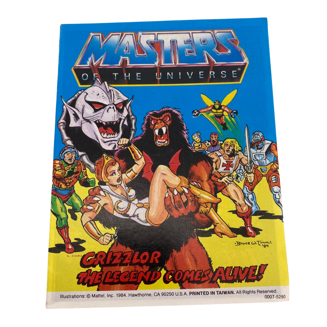 He-Man Masters Of The Universe vintage Grizzlor The Legend Comes Alive comic 320