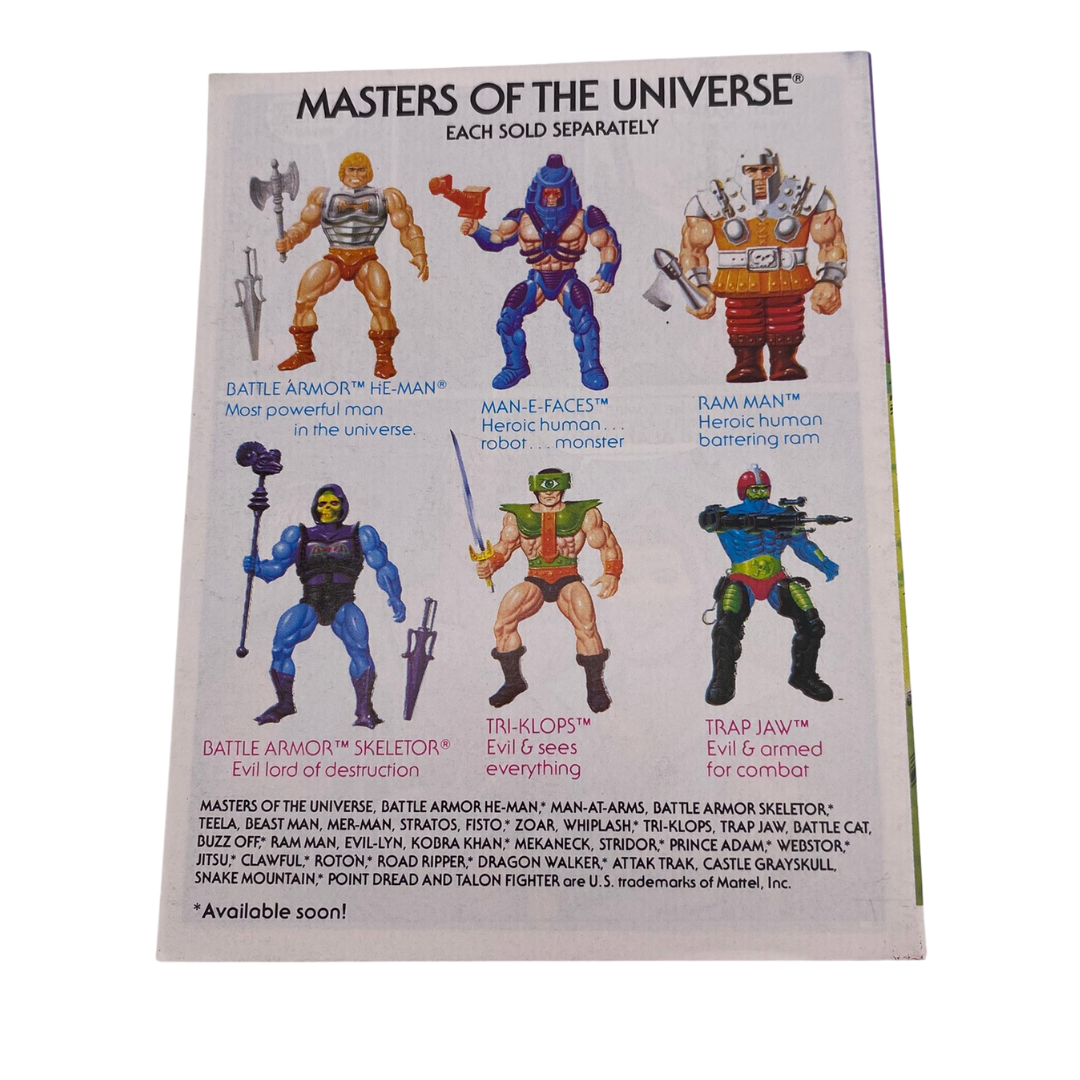 He-Man Masters Of The Universe vintage Spikor Strikes comic book MOTU 320