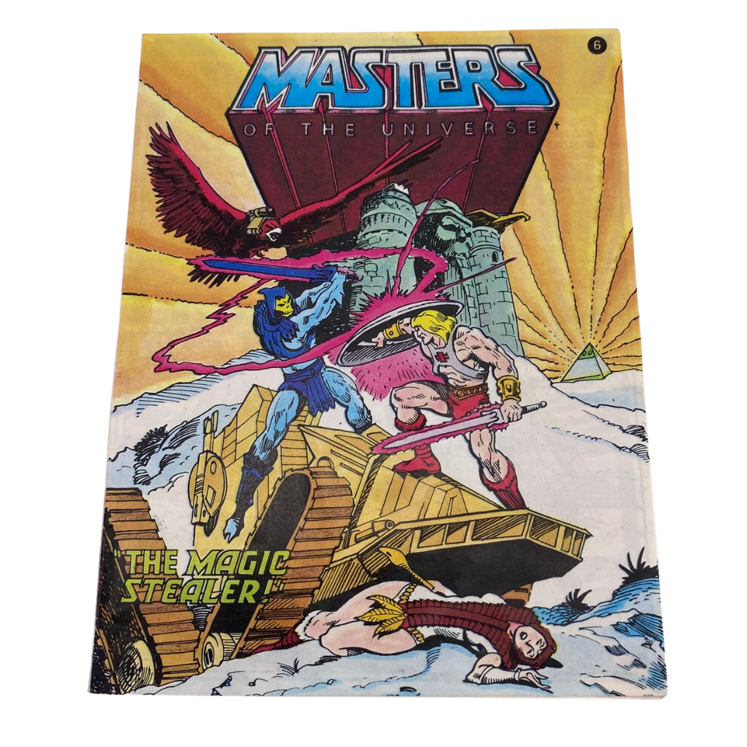 He-Man Masters Of The Universe The Magic Stealer comic for figure Taiwan 356
