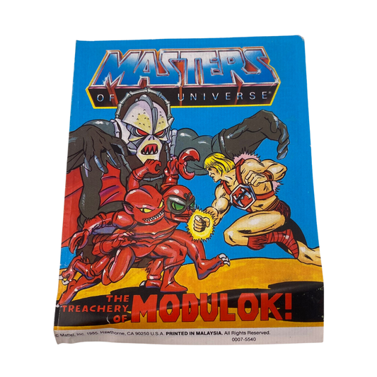 He-Man Masters Of The Universe vintage Modulok figure comic book MOTU 320