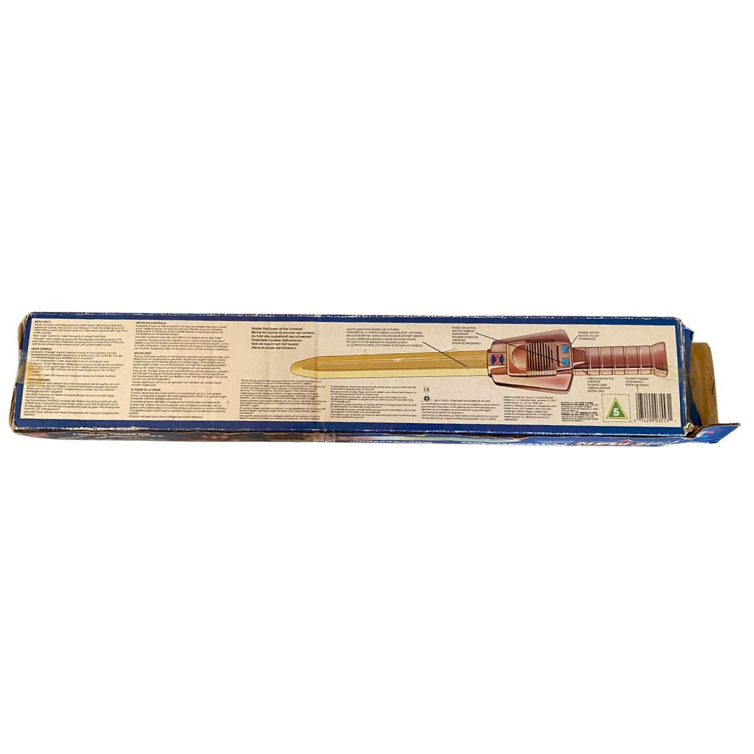 He-Man Masters Of The Universe Power Sword with box working electronics