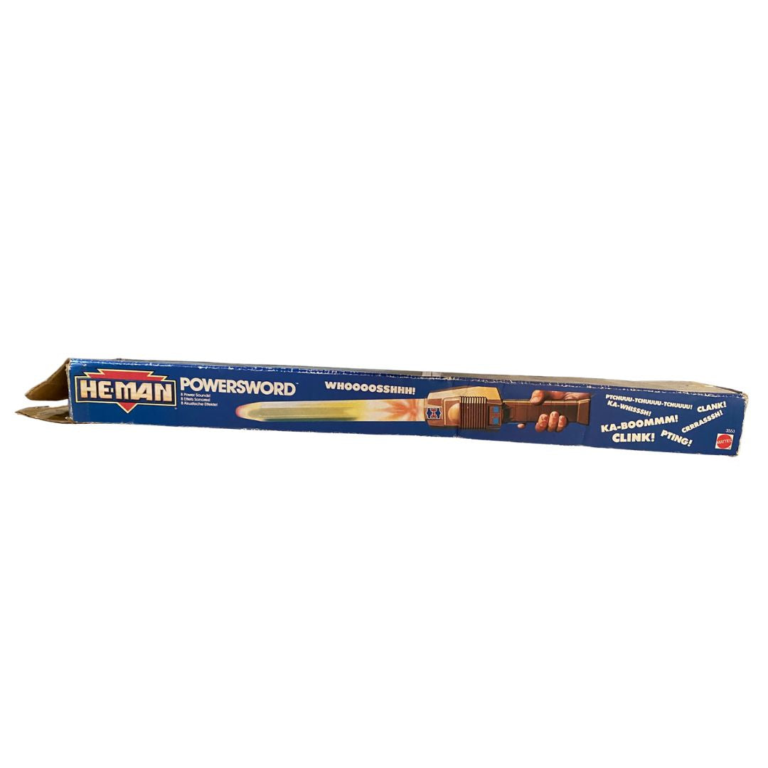 He-Man Masters Of The Universe Power Sword with box working electronics