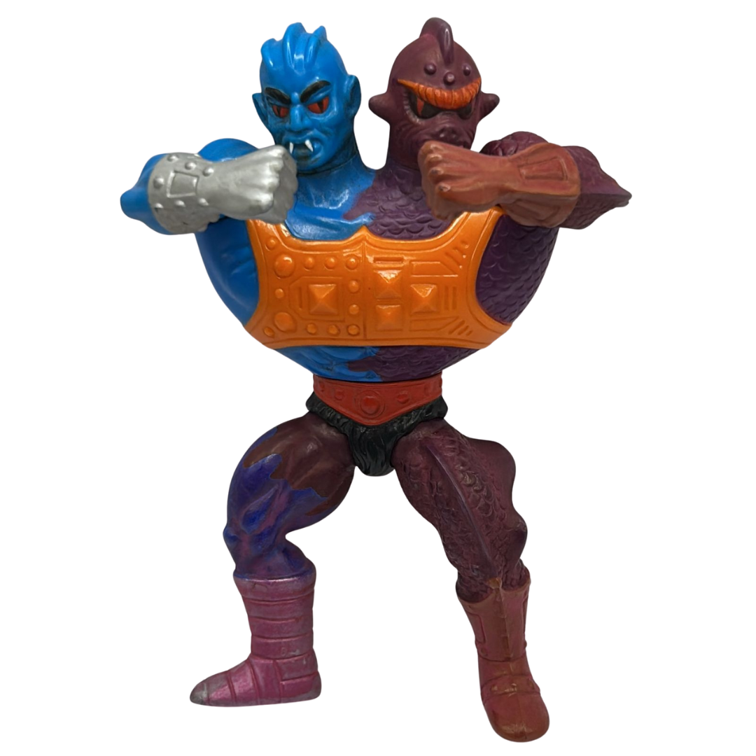 Vintage Two Bad figure complete MOTU Masters Of The Universe, 2 Bad, 831