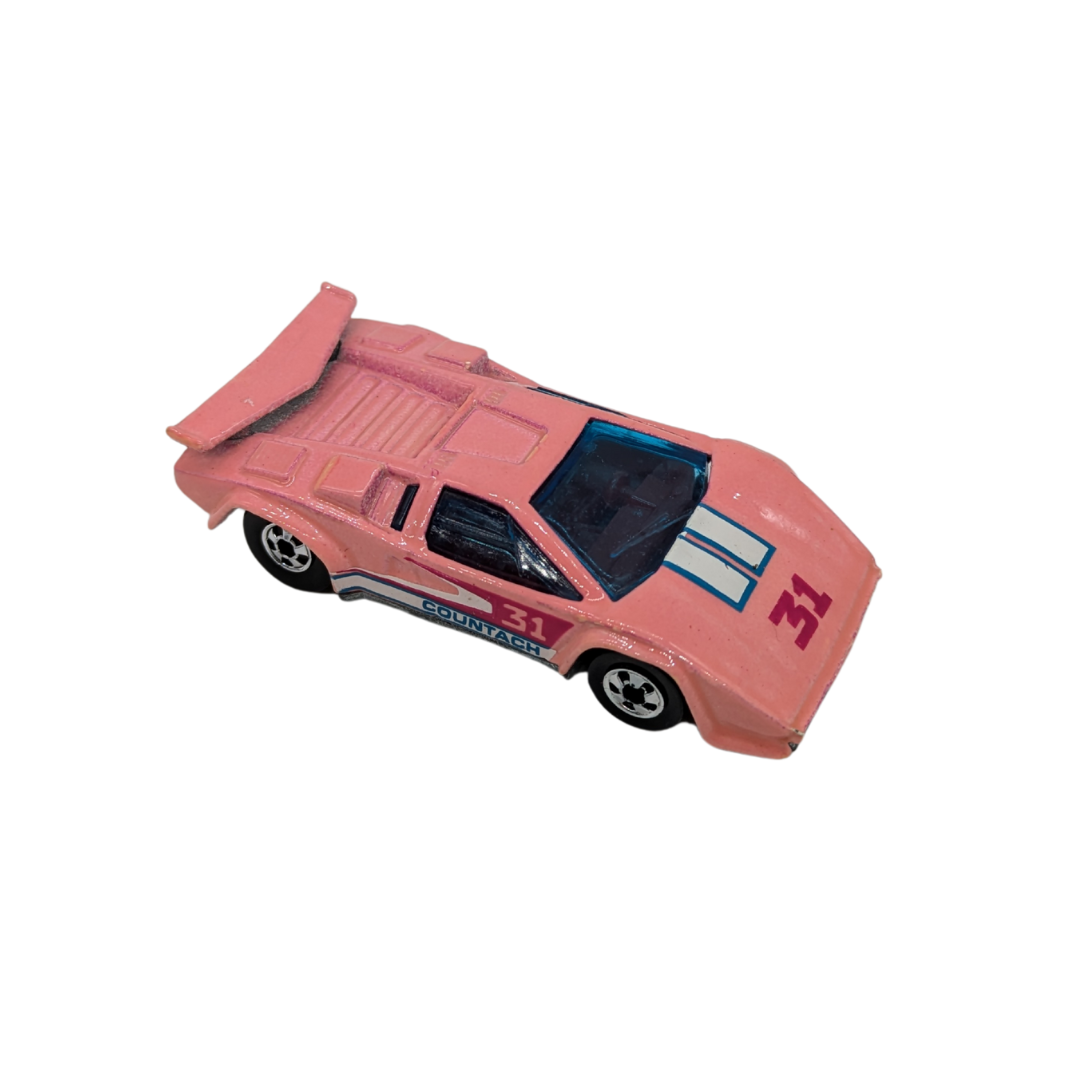 Hot Wheels 1987 Lamborghini Countach colour changer pink 131