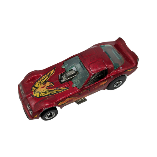 Hot Wheels Metallic Red Bird Trans Am Firebird 1977 Rare HTF 127