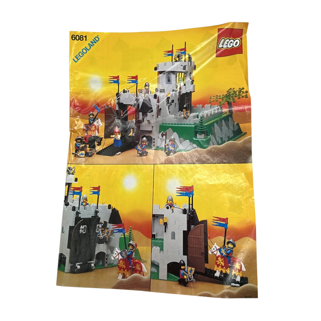 LEGO 6081 Castle Kings Mountain Fortress complete & with very nice box