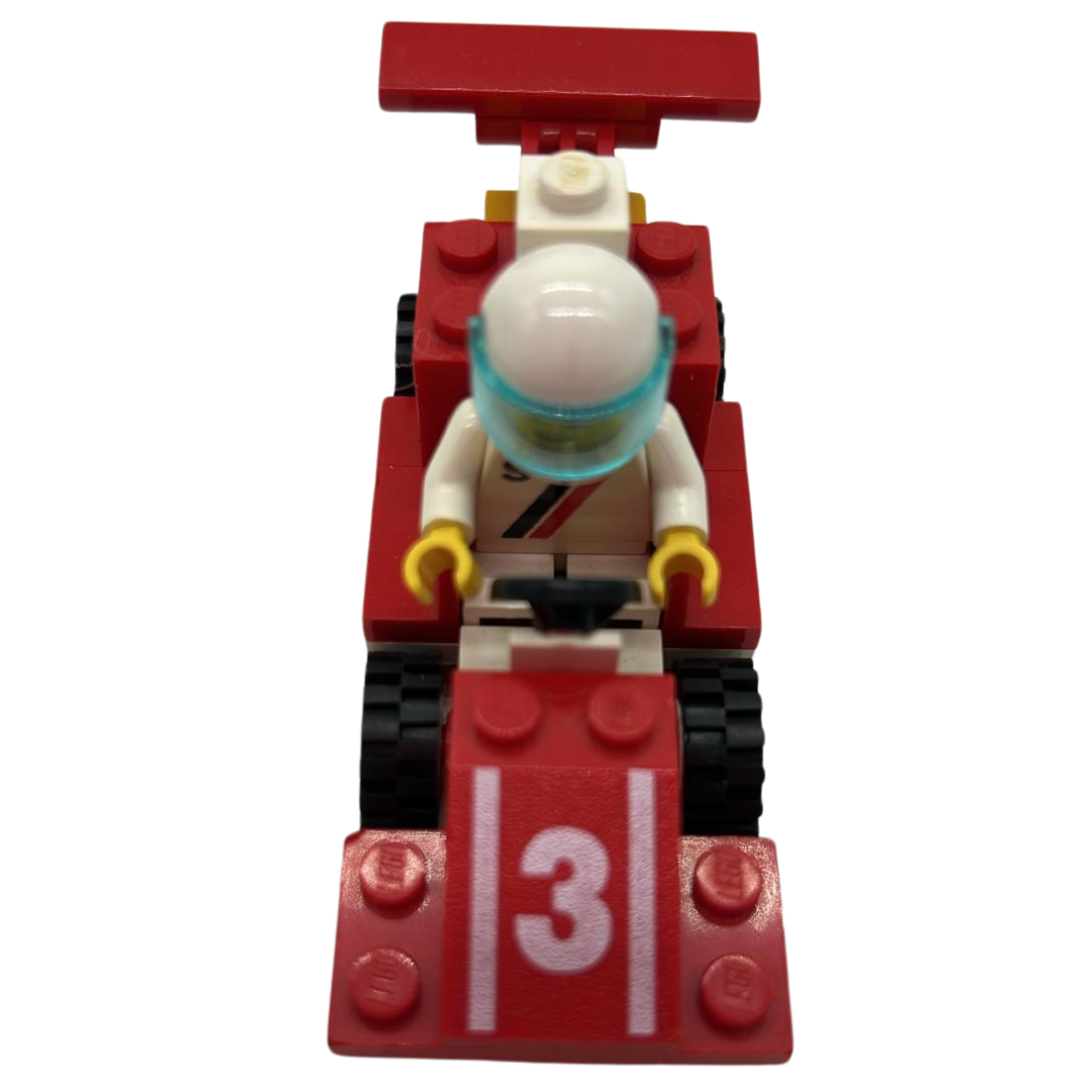 Lego 6509 Red Racer race car 1991 with box and instructions