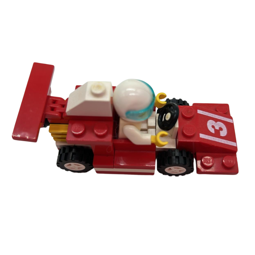 Lego 6509 Red Racer race car 1991 with box and instructions