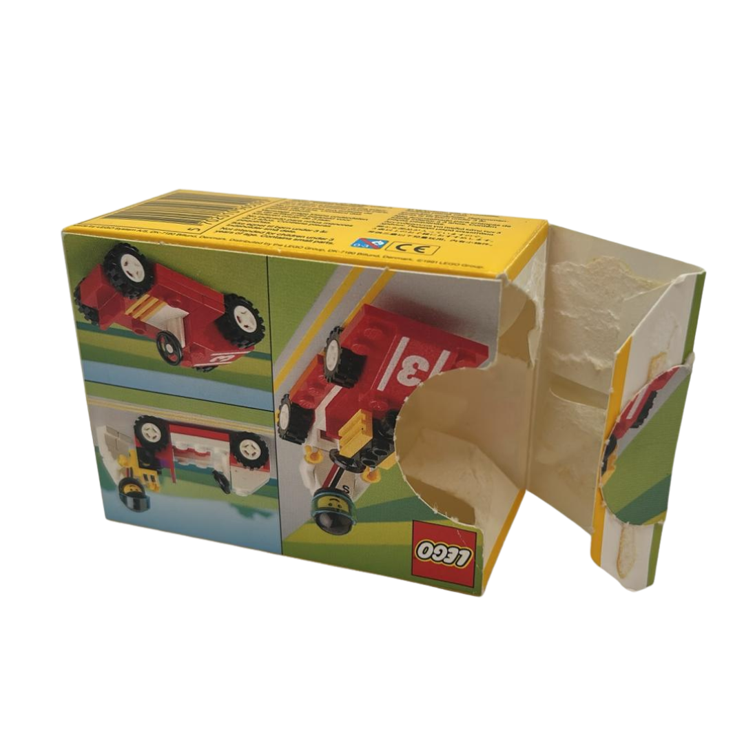 Lego 6509 Red Racer race car 1991 with box and instructions