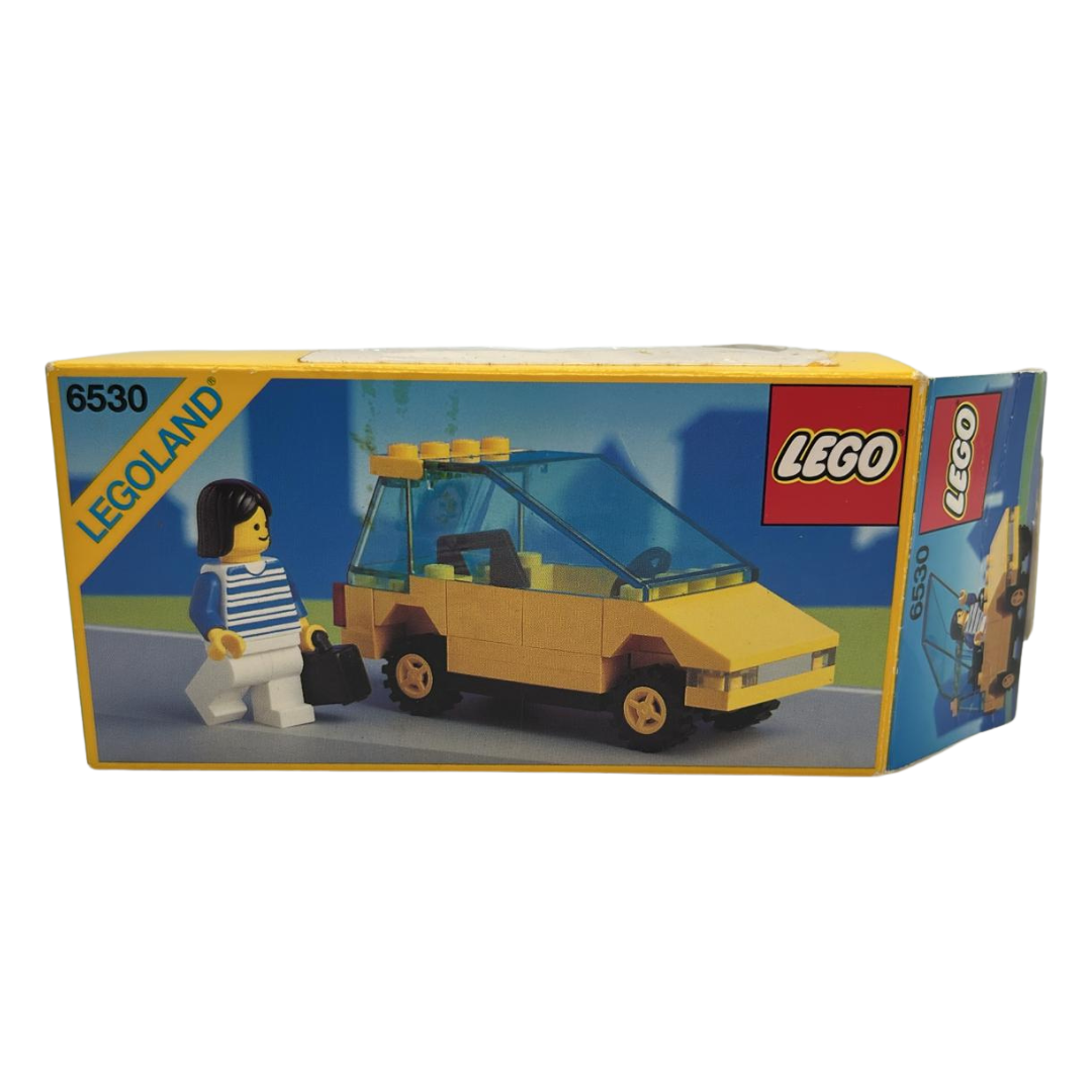 Lego 6530 Sport Coupe city car 1990 with box and instructions