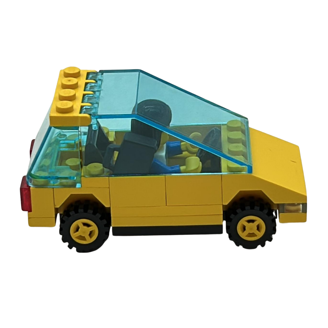 Lego 6530 Sport Coupe city car 1990 with box and instructions