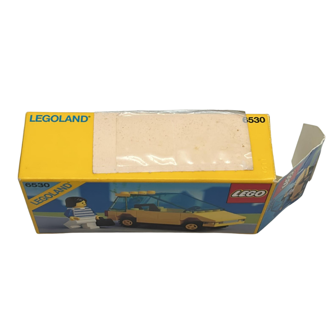 Lego 6530 Sport Coupe city car 1990 with box and instructions