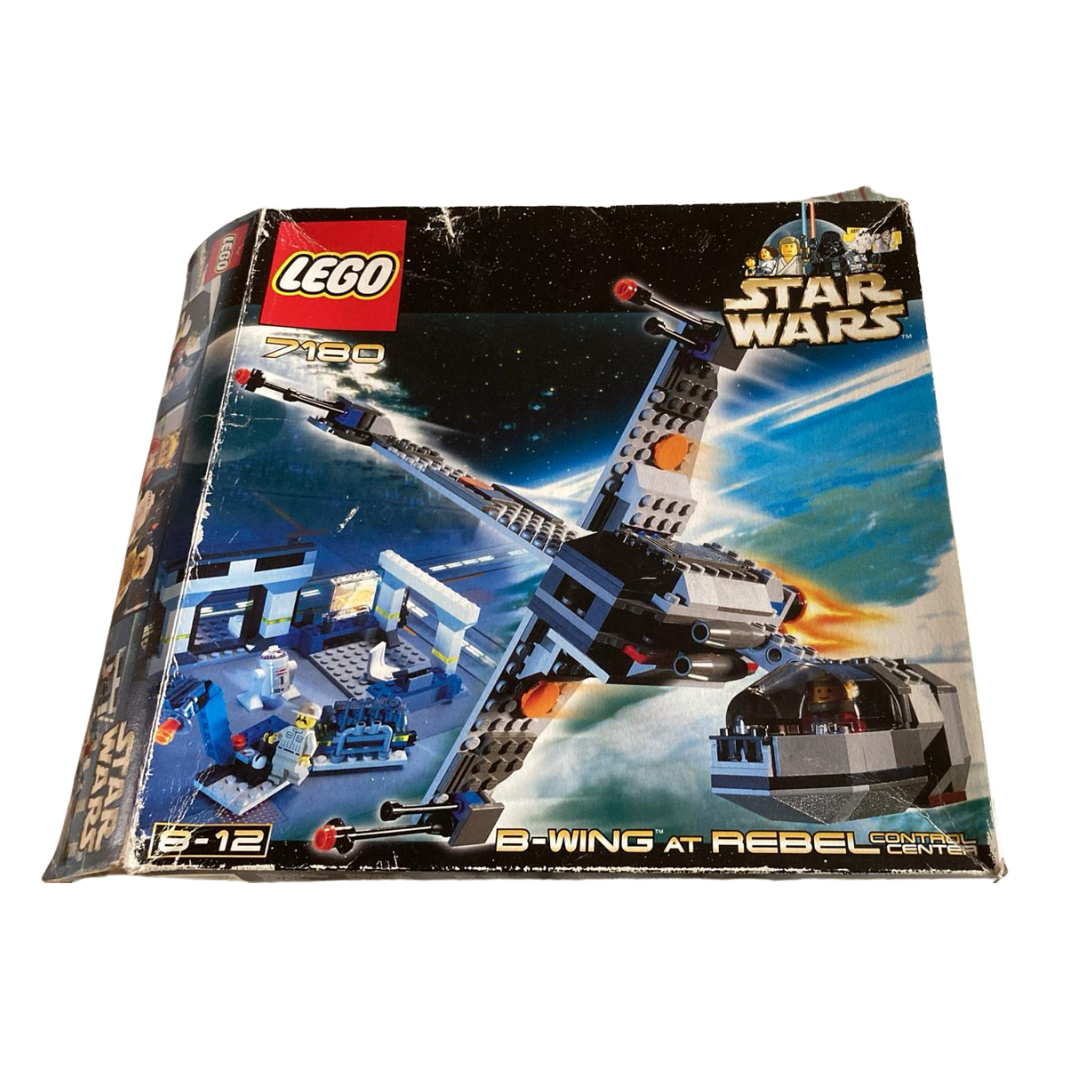 LEGO 7180 Star Wars: B-wing at Rebel Control Center  Tech, Pilot,  Droid. Inc