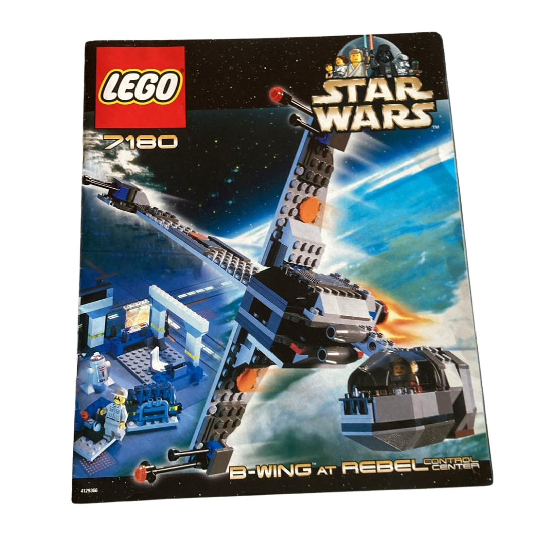 LEGO 7180 Star Wars: B-wing at Rebel Control Center  Tech, Pilot,  Droid. Inc