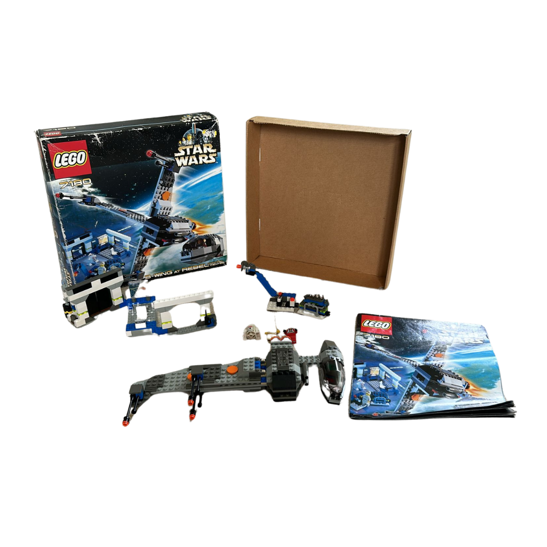 LEGO 7180 Star Wars: B-wing at Rebel Control Center  Tech, Pilot,  Droid. Inc