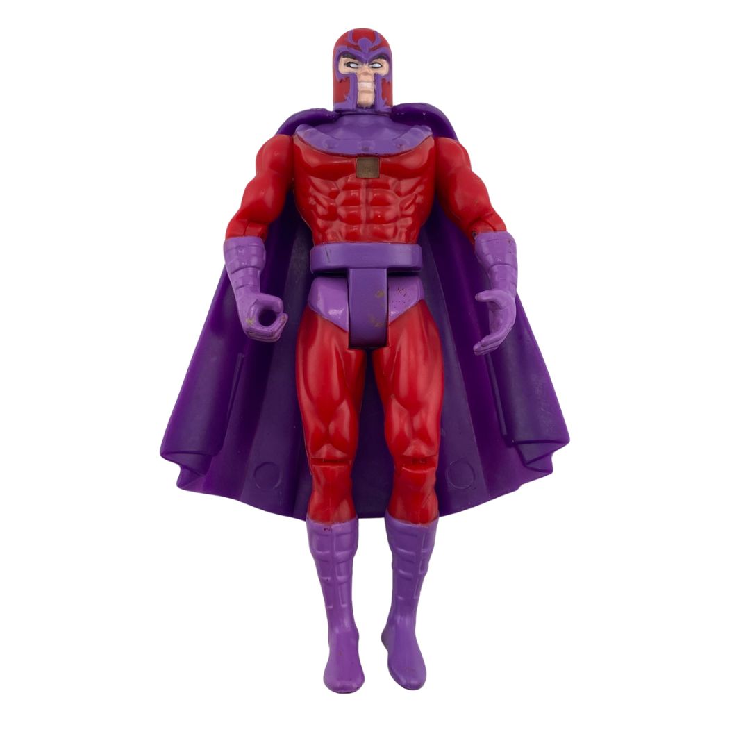 Magneto with cape by Toybiz working action 382