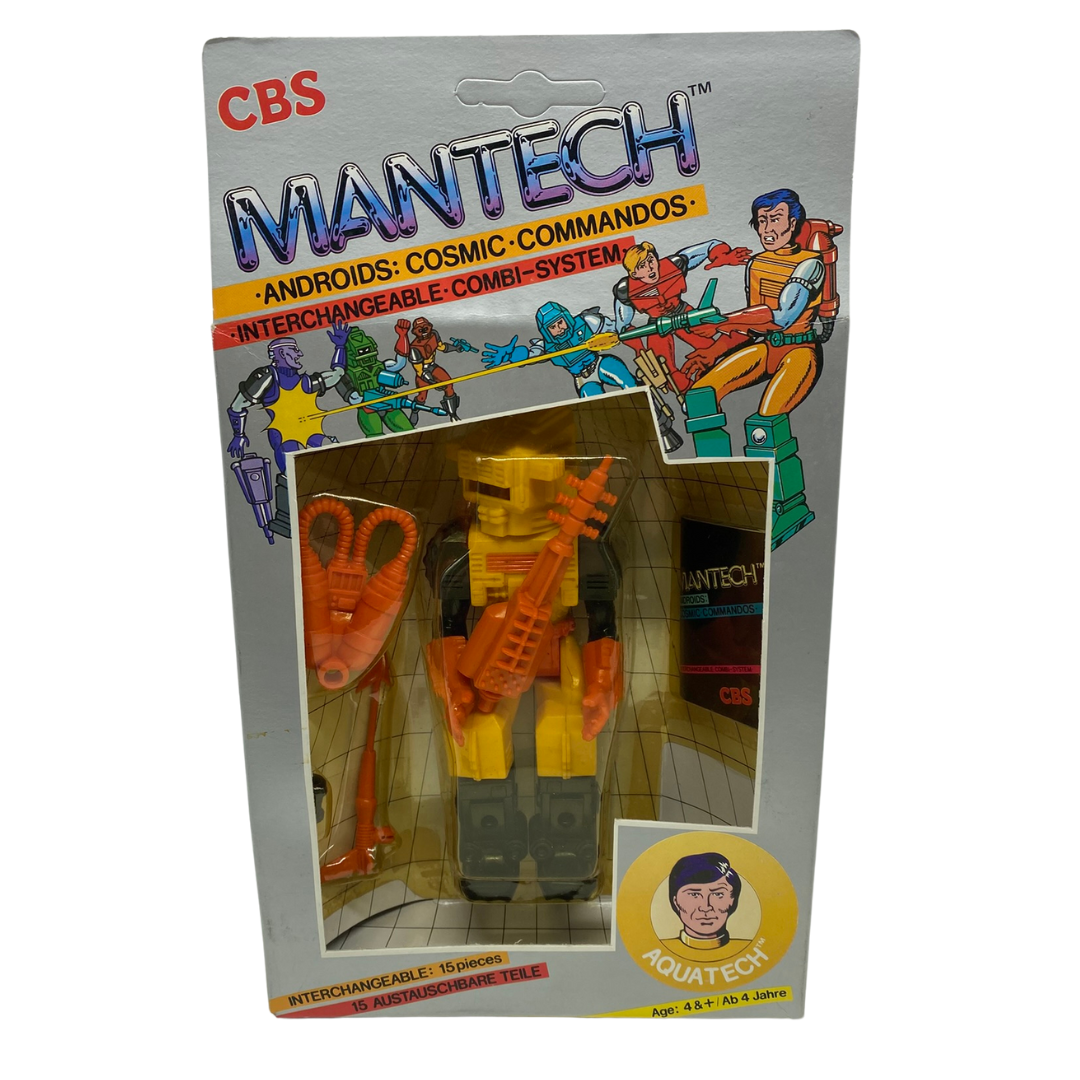 Vintage Remco 1984 Mantech Aquatech complete, boxed & with insert 132