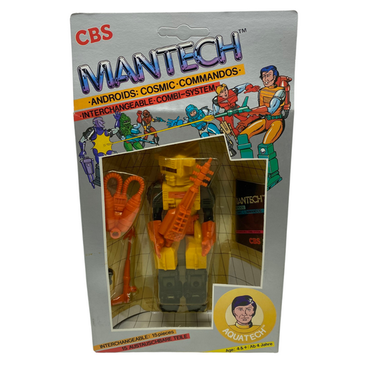 Vintage Remco 1984 Mantech Aquatech complete, boxed & with insert 132