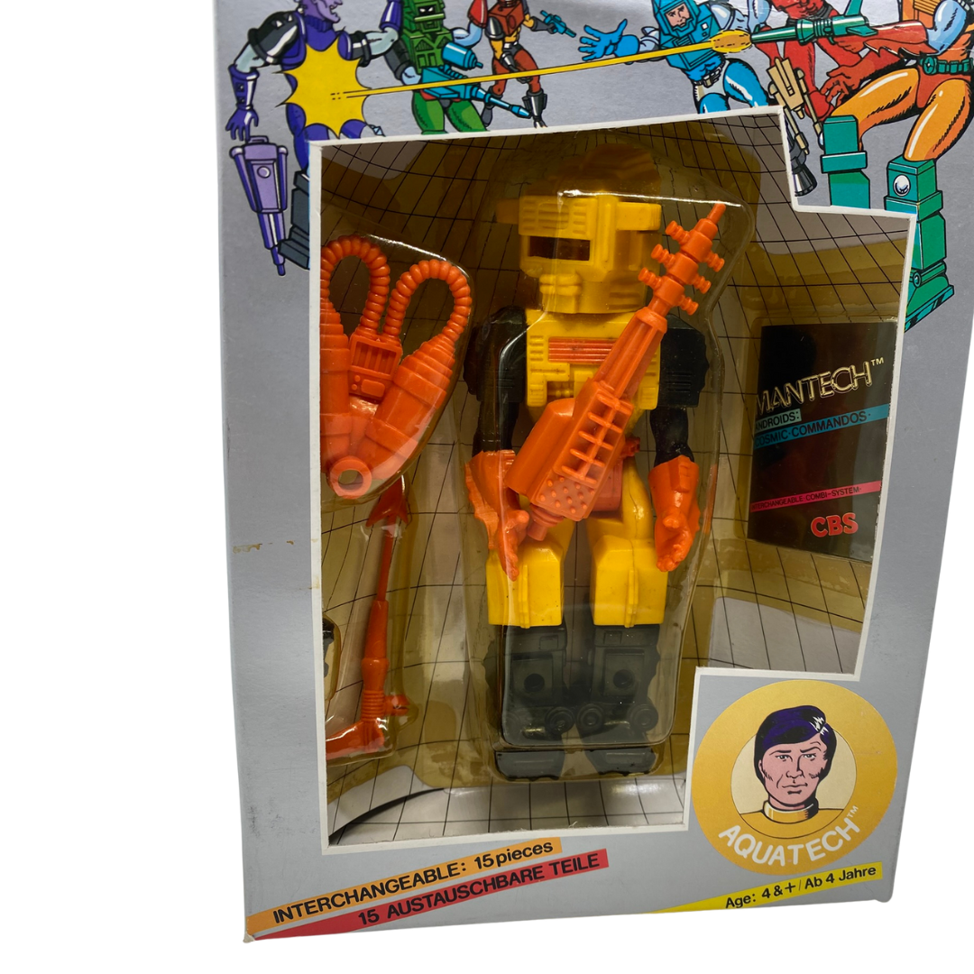 Vintage Remco 1984 Mantech Aquatech complete, boxed & with insert 132