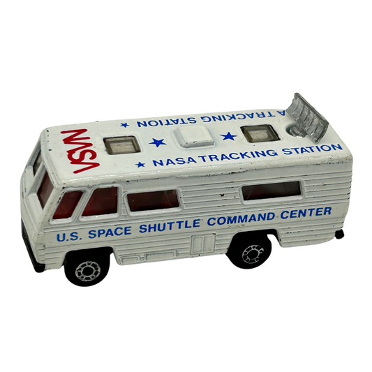 Matchbox 1980 NASA Tracking vehicle truck Macau Space Shuttle Command