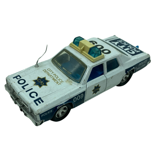 Matchbox Super Kings Plymouth Gran Fury Police Car with aerial 1979 Lesney 130