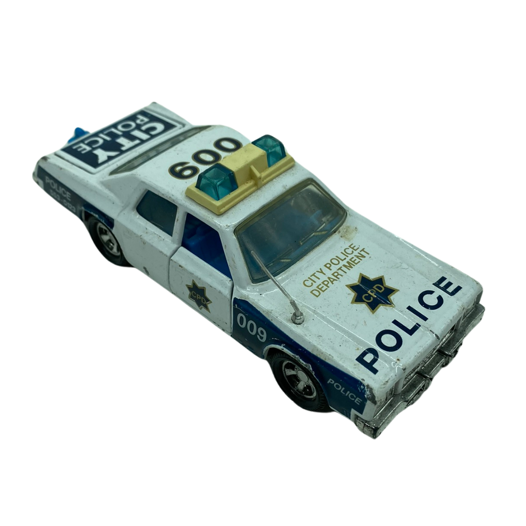 Matchbox Super Kings Plymouth Gran Fury Police Car with aerial 1979 Lesney 130