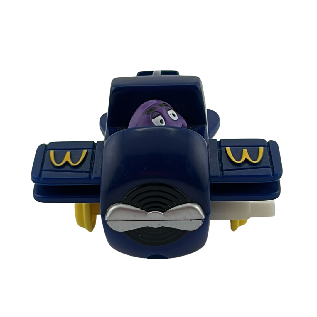 McDonalds Happy Meal toy Grimace in a plane working mechanism 1994 194