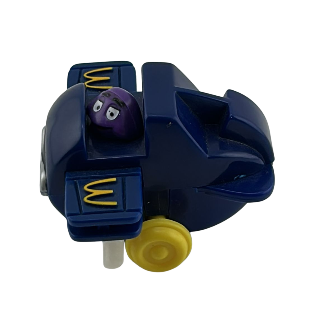 McDonalds Happy Meal toy Grimace in a plane working mechanism 1994 194