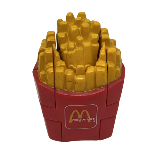 McDonalds Happy Meal Transformer toy dinosaur fries 1990 2483