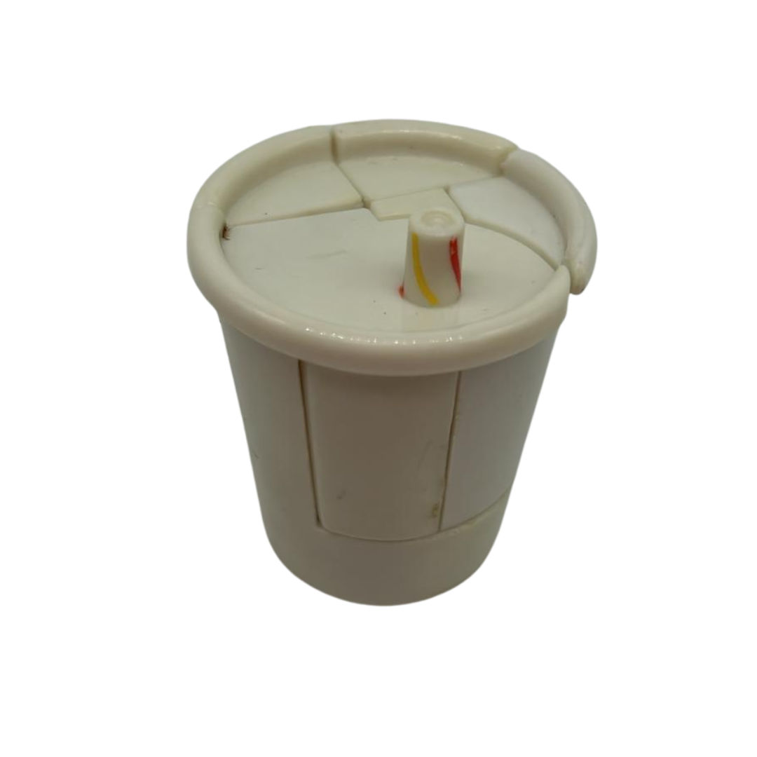 McDonalds Happy Meal Transformer toy milkshake 1988 changeables 2483