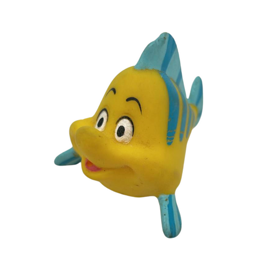 McDonalds Happy Meal Toy Disney The Little Mermaid Flounder Bath Squirter 2483