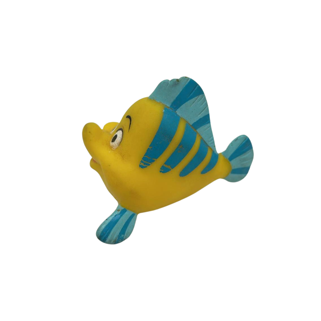 McDonalds Happy Meal Toy Disney The Little Mermaid Flounder Bath Squirter 2483