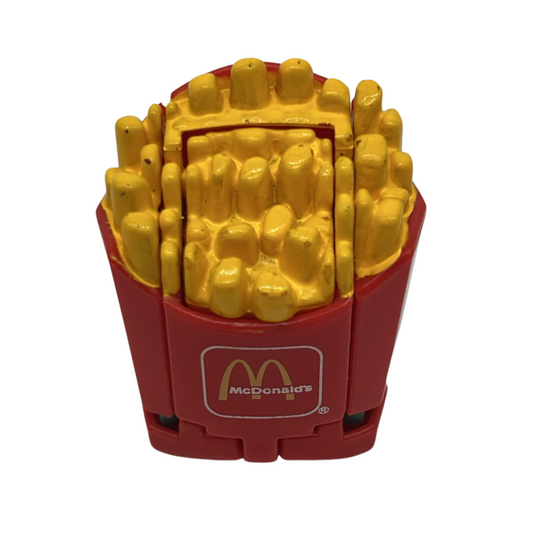 McDonalds Happy Meal Transformer toy Robot fries 1987 2483