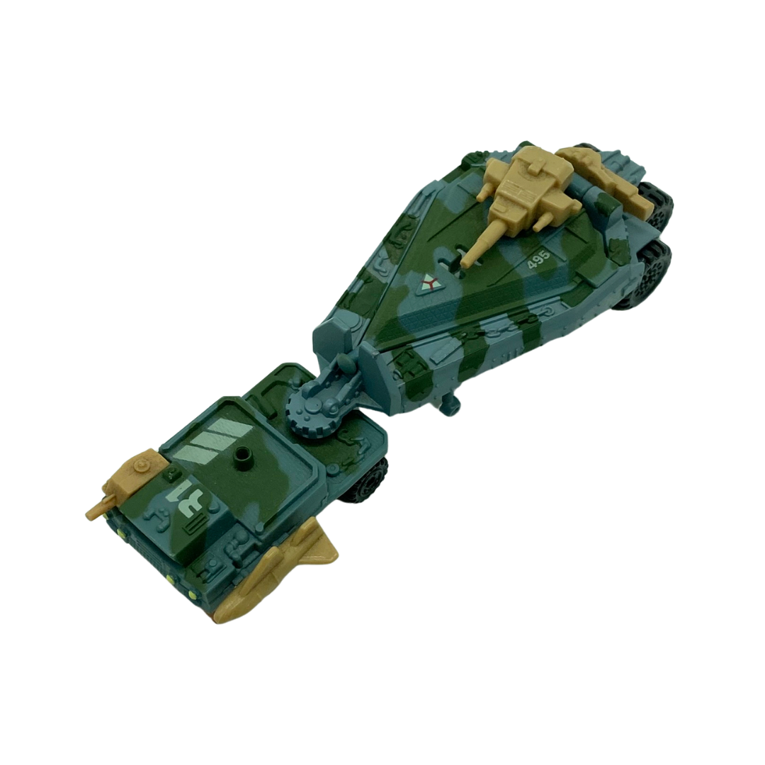 Mega Force XT Enforcer  vehicle with jet by Kenner near complete 45