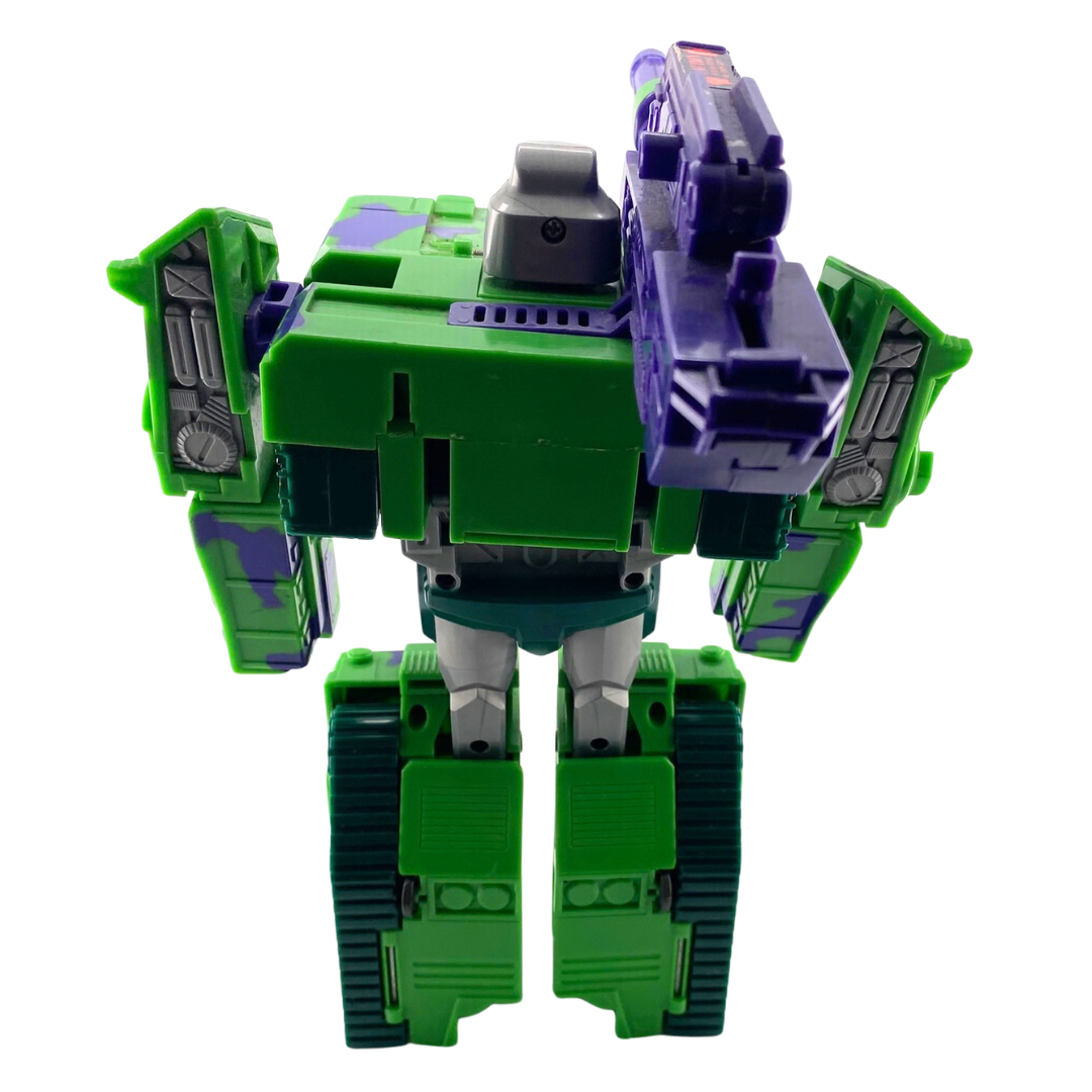 Transformers G2 Megatron green tank action figure not complete 352