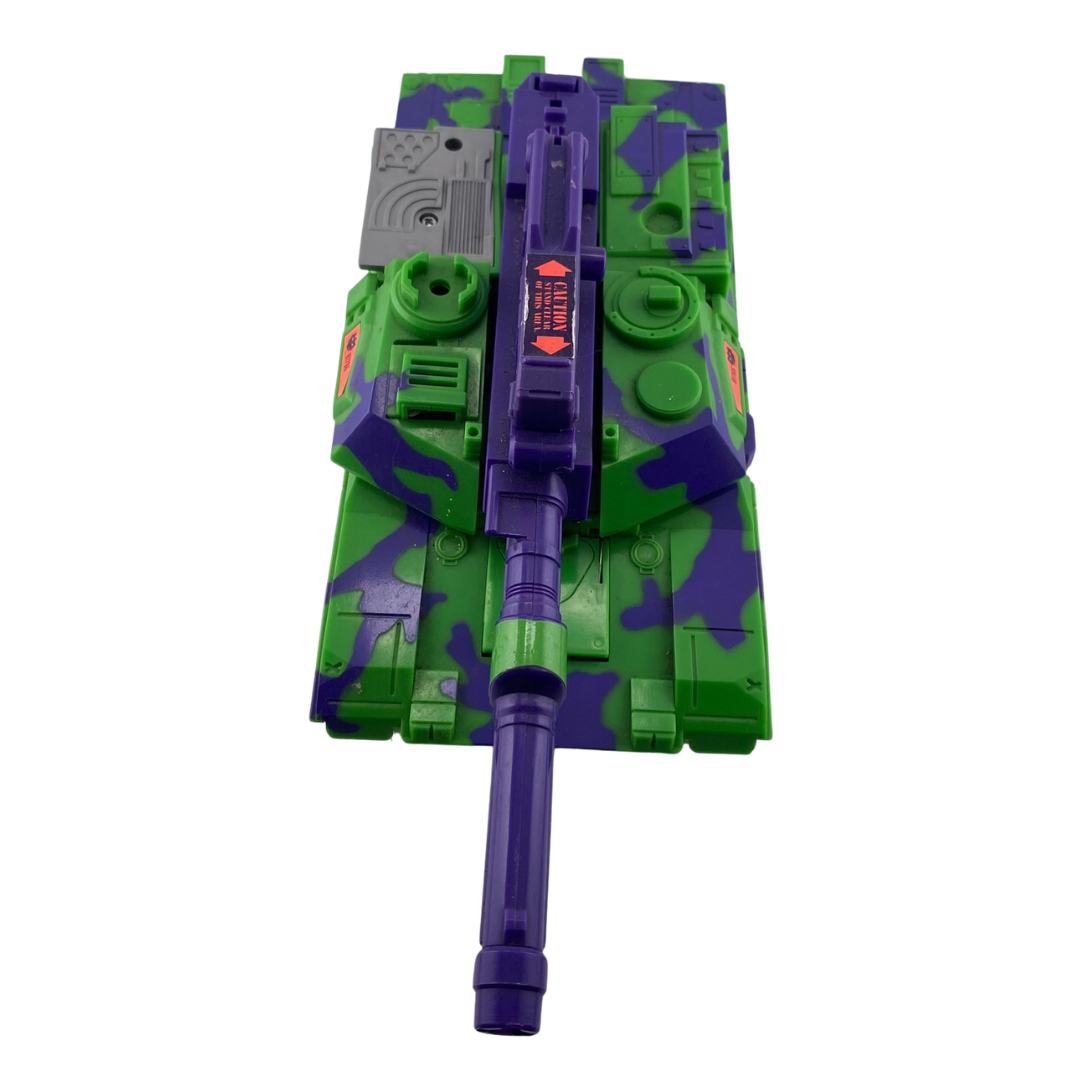 Transformers G2 Megatron green tank action figure not complete 352