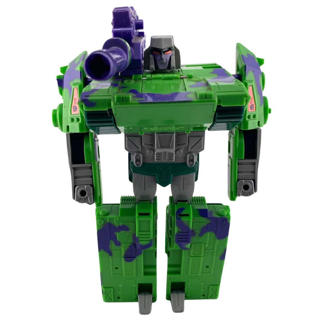 Transformers G2 Megatron green tank action figure not complete 352