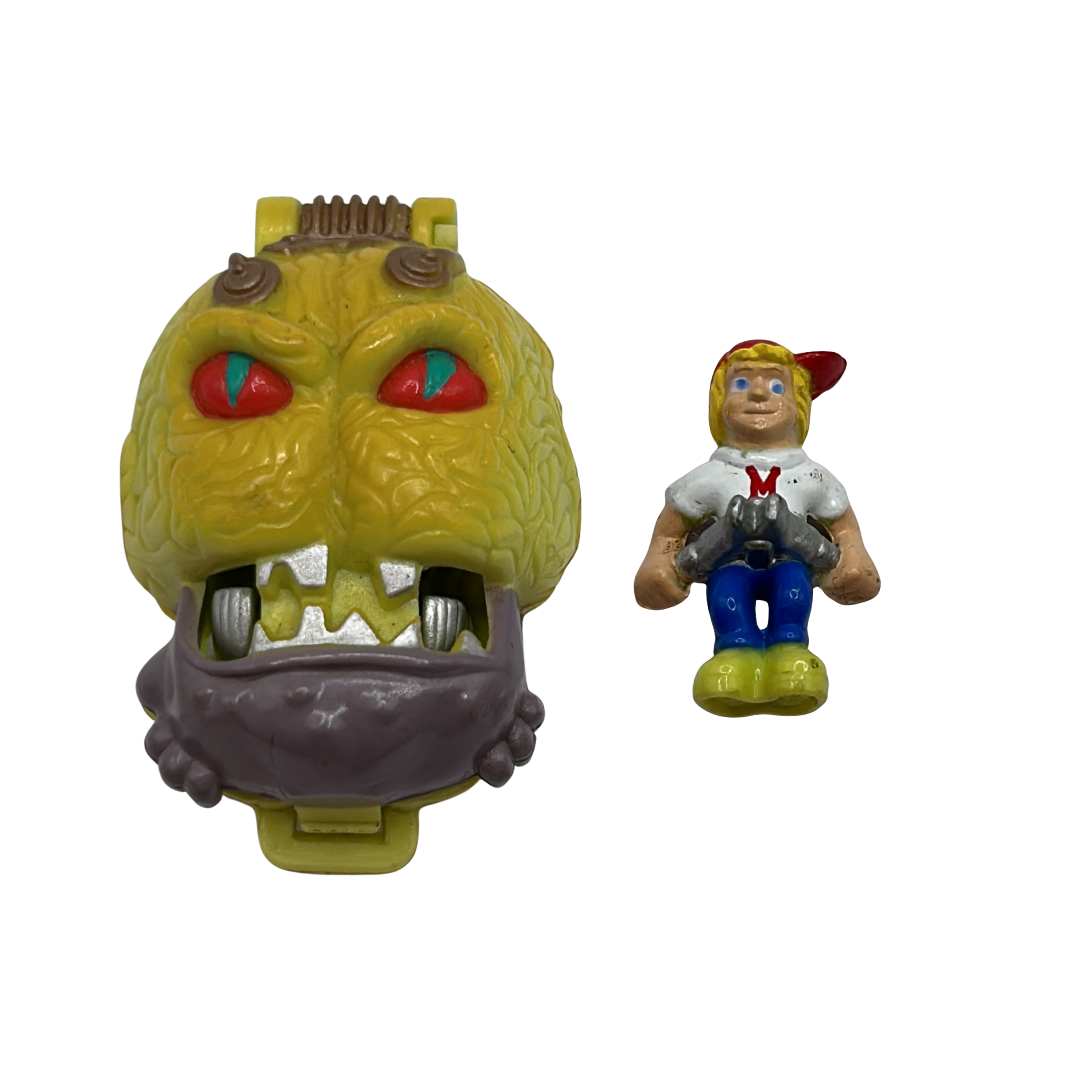 Mighty Max Brain Face / Lobotix complete set Shrunken Head 398