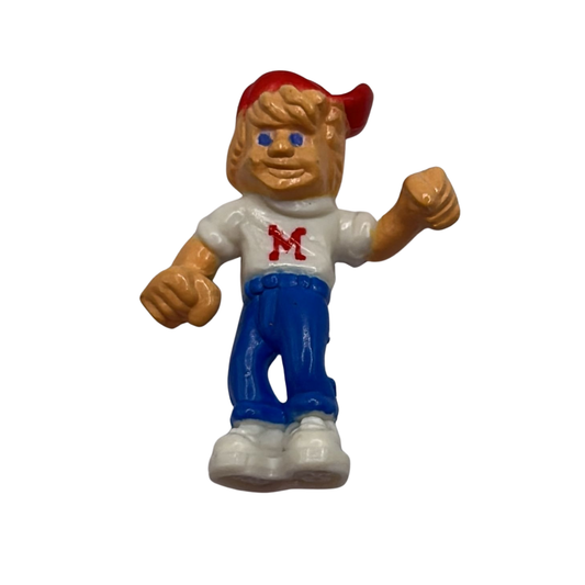 Mighty Max series two figure raised hand in fist 973