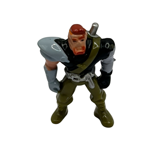 Mighty Max Norman figure sword in sheath on back 683