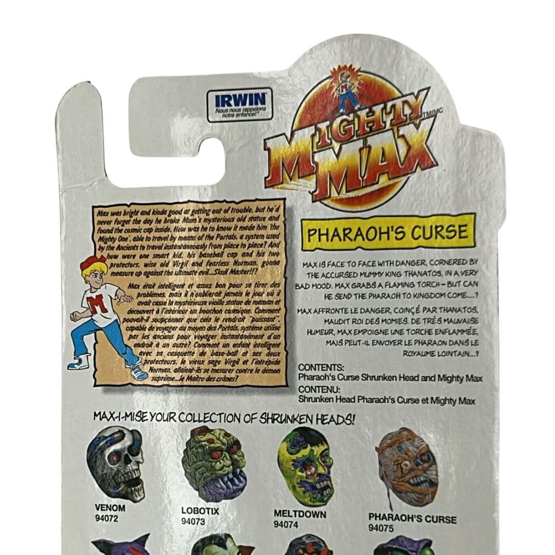 Juguete Mighty Max Shrunken Heads Lobotix Coleccionable | Meses sin interés