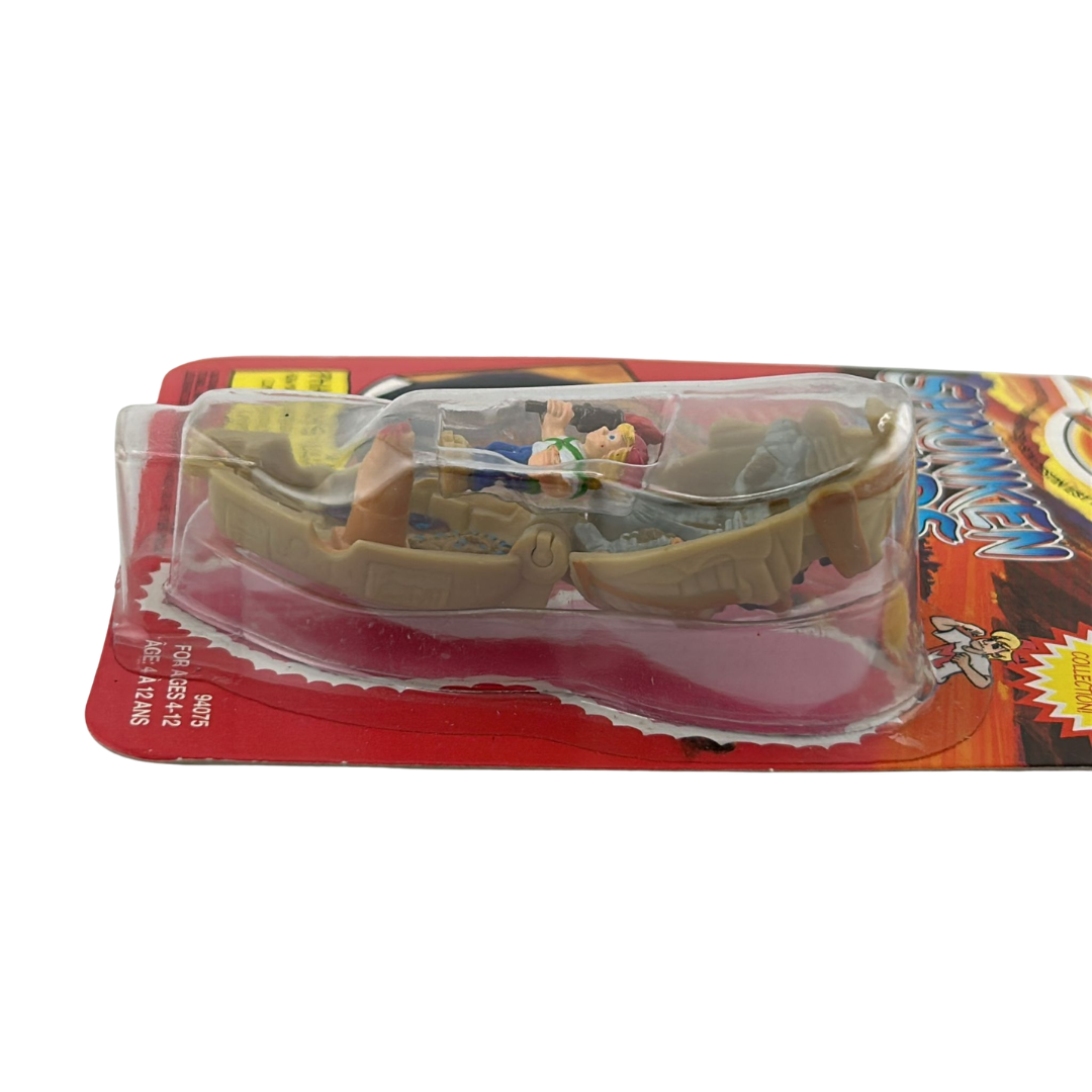 Mighty Max Pharoah's Curse Shrunken Heads MOC on Canadian card Irwin toys