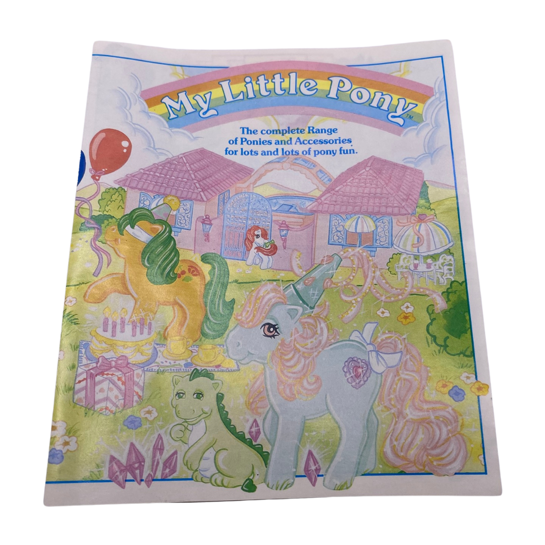 My Little Pony G1 original toy product leaflet 332