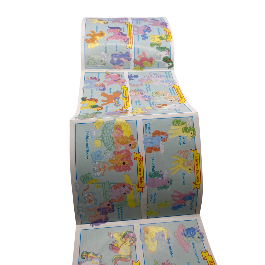 My Little Pony G1 original toy product leaflet 332