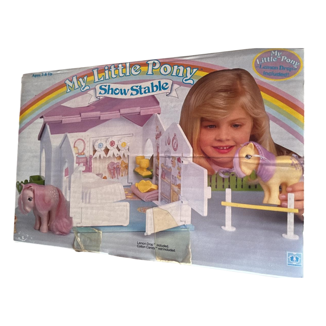 My Little Pony G1 Show Stable near complete with box