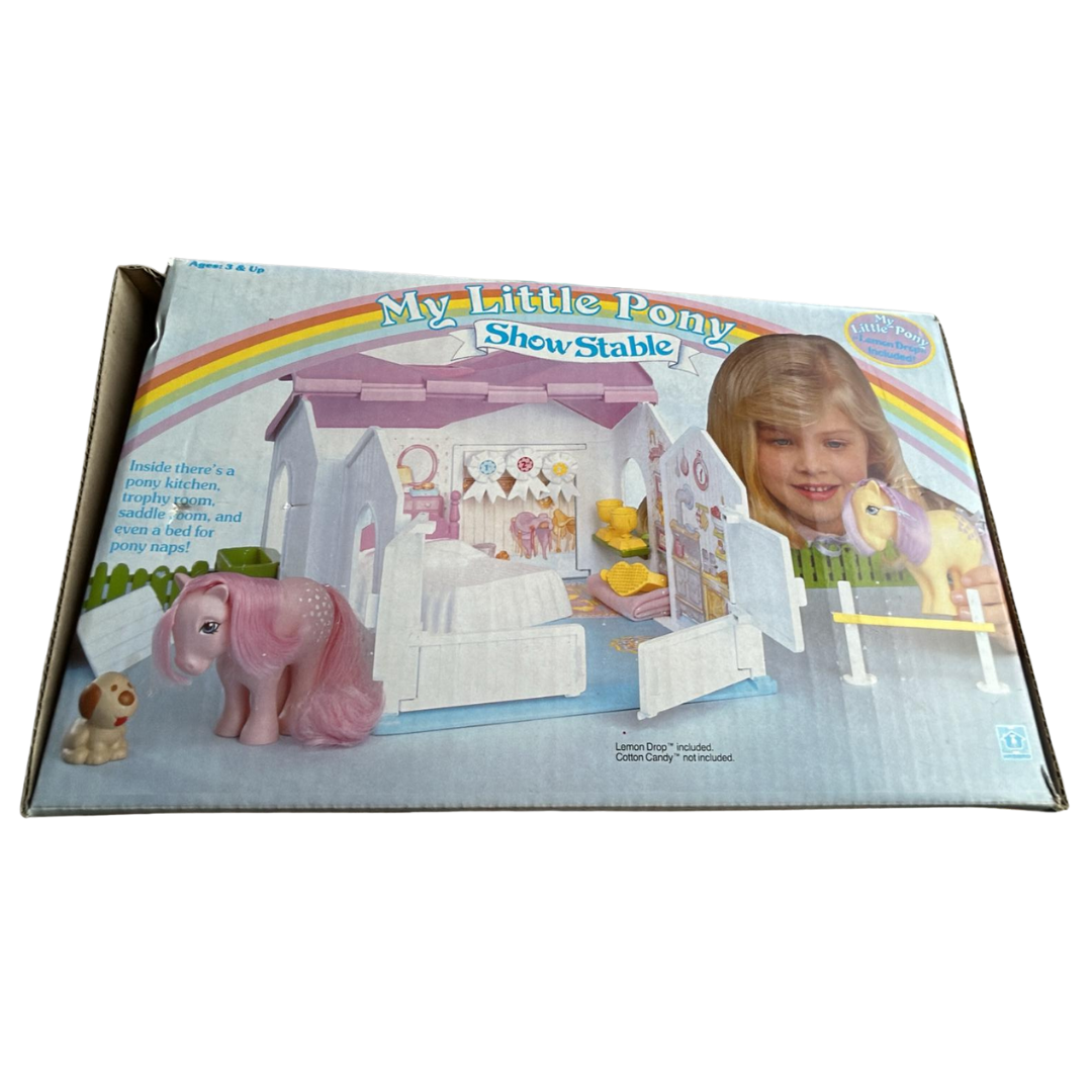 My Little Pony G1 Show Stable near complete with box