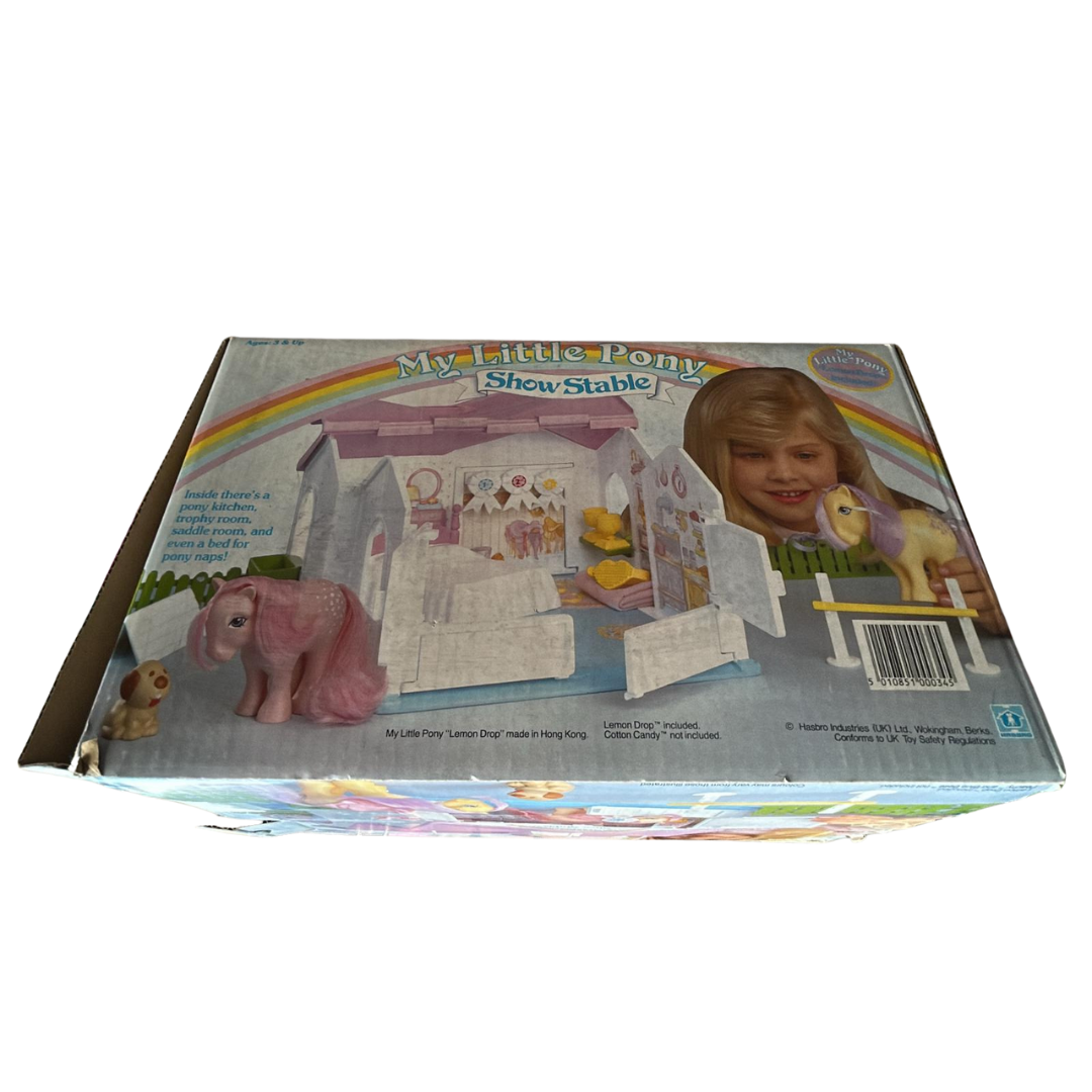 My Little Pony G1 Show Stable near complete with box